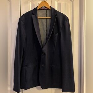 Swear & Mason slim fit 2-button stretch blue sport jacket blazer men’s size 44